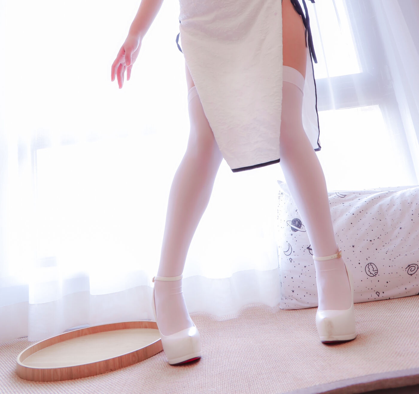 日奈娇 NO.009 白旗袍[52P]插图9